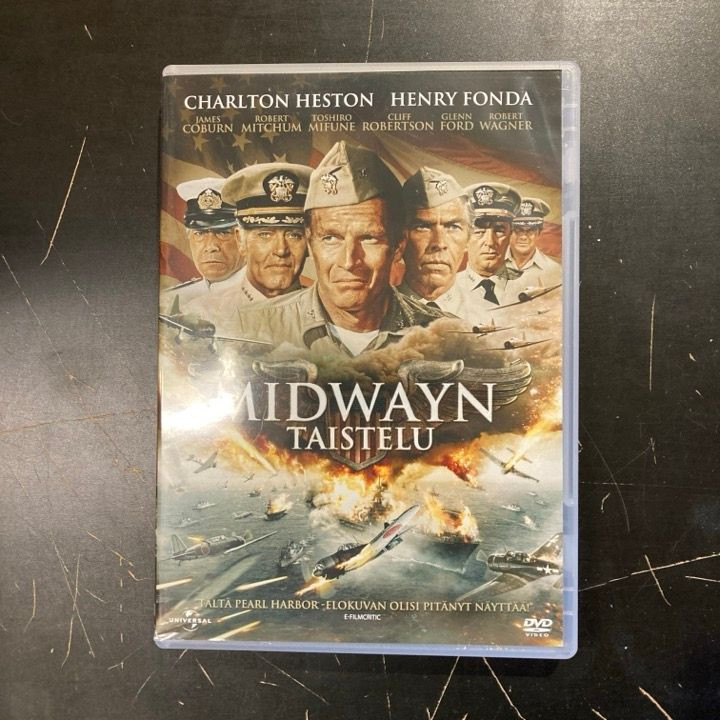 Midwayn taistelu DVD (VG+/M-) -sota-